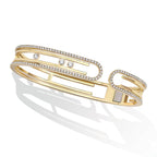 [Aura ] MOVE 10TH PAVED DIAMOND BRACELET