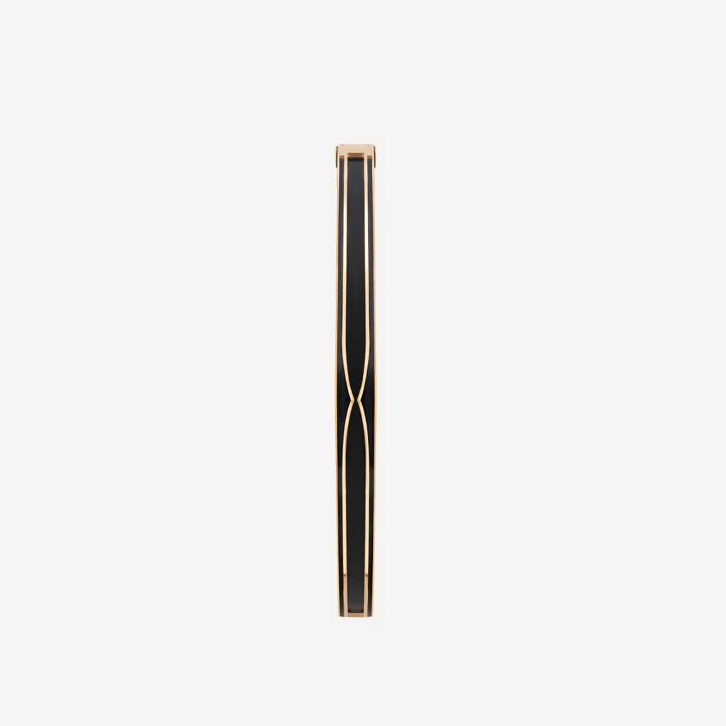 [⭐Veya]ZERO 1 PINK GOLD MIT MATTEM SCHWARZEM KERAMIKARMBAND