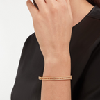 [⭐Veya]ZERO 1 SPIRAL LOGO ARMBAND ROSÉGOLD