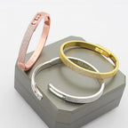 [Aura ]Move Noa Full Pavé Diamond Bangle Bracelet