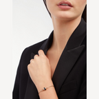 [⭐DORISW]ZERO 1 SOFT PINK GOLD AND BLACK CERAMIC BRACELET