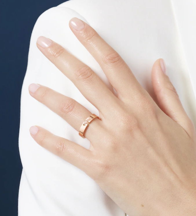 Aura ALLIANCE LIENS VIDENCE DIAMOND 4MM RING