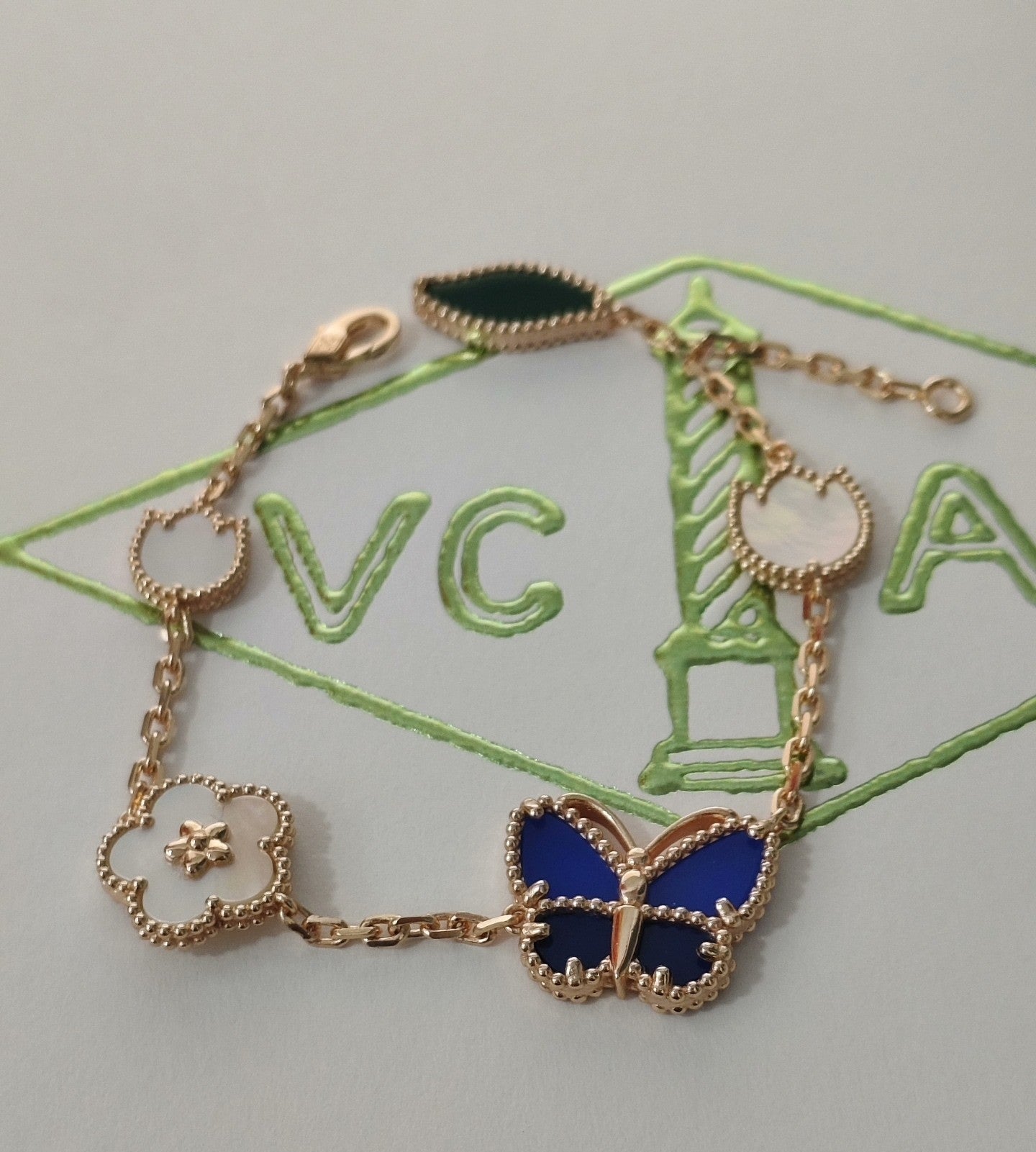 [Aura ] 2026 NEW SPRING LUCKY 5 MOTIF BRACELET