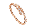 [⭐Veya]セルペンティ ブレスレット 6.8MM ピンクゴールド ダイヤモンド