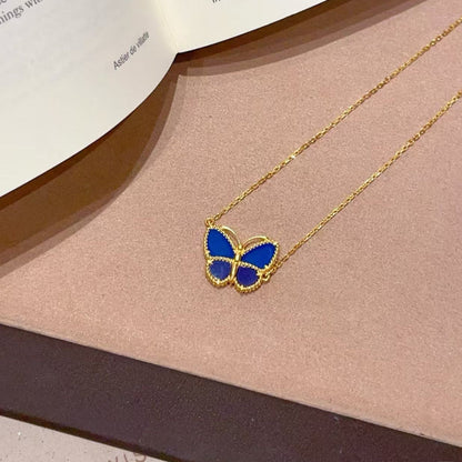 [⭐Aura ] 2026 BUTTERFLY BLUE   NECKLACE