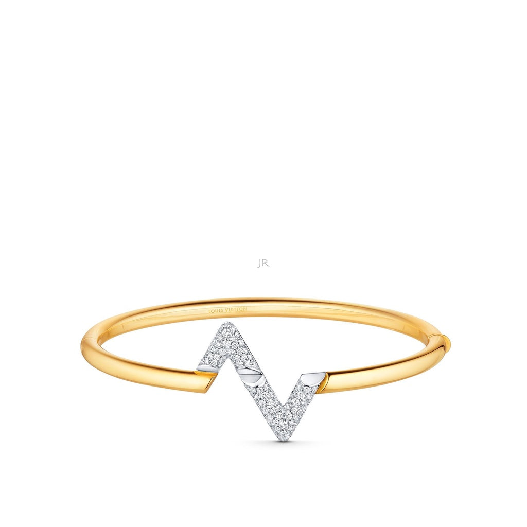 Aura VOLTE UPSITE DOWN GOLD DIAMOND BRACELET