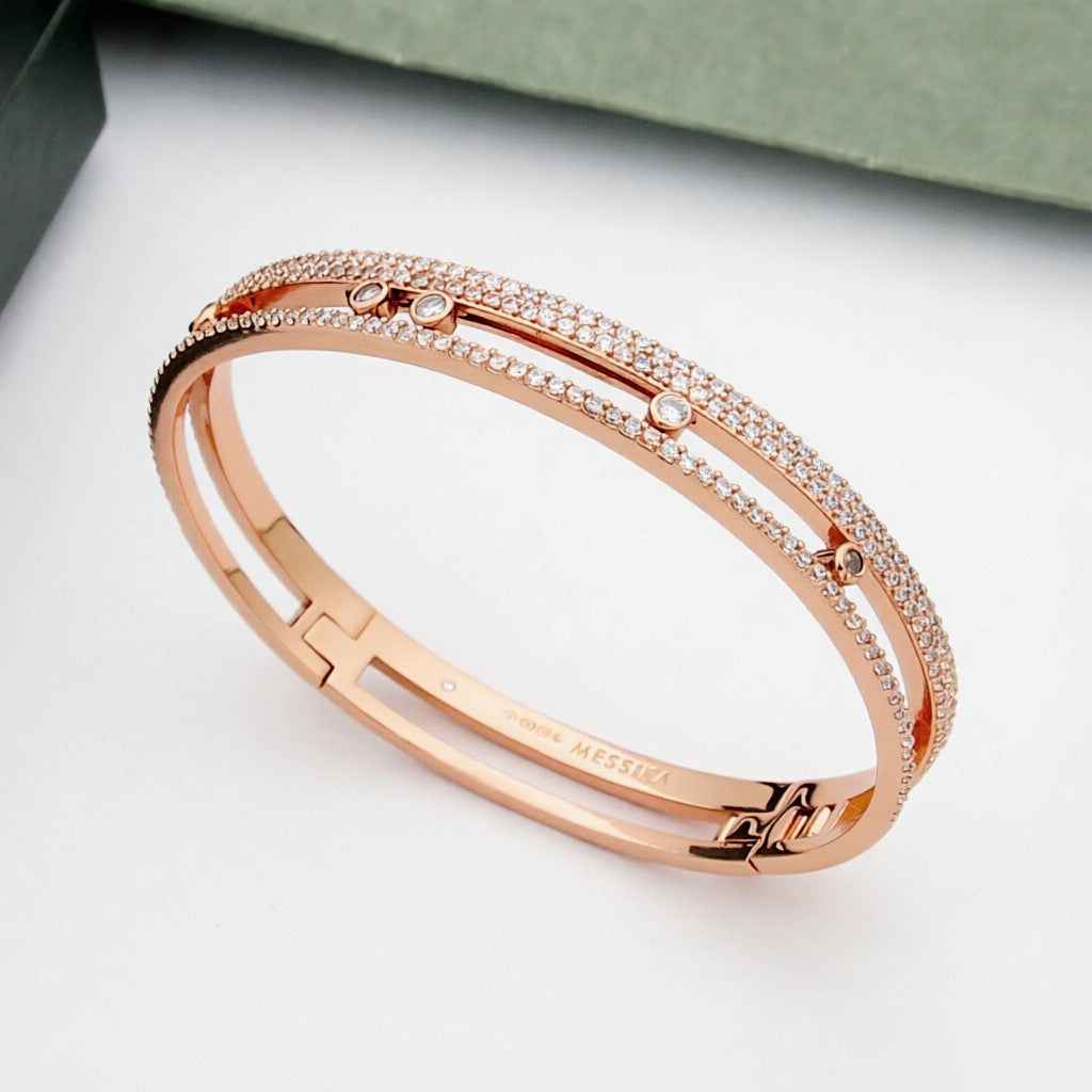[Aura ]Move Romane pavé bangle