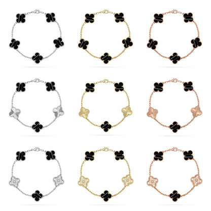 [Aura ]Neue CLOVER 5 MOTIV PULSAR STEIN-ARMBANDKOLLEKTION