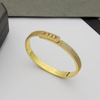 [Aura ]Move Noa Full Pavé Diamond Bangle Bracelet