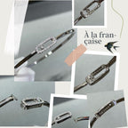 [Aura ]Move Uno pavé flex bangle medium