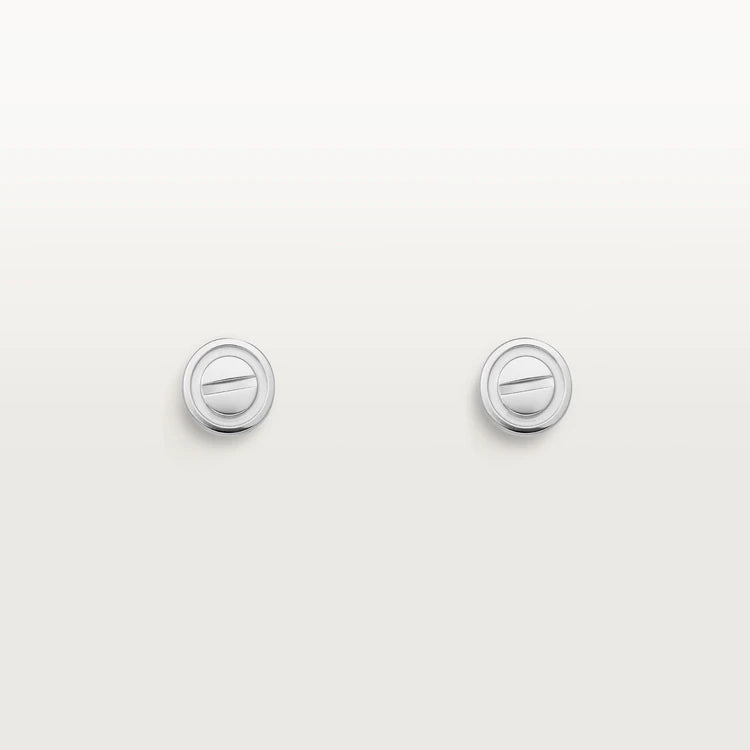 Aura LOVE OHRRINGE SILBER 10MM