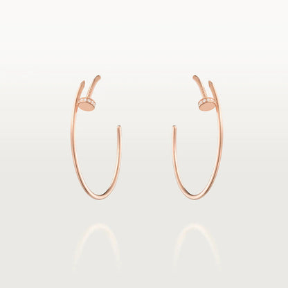 [⭐Aura ]JUSTE EARRINGS DIAMONDS 1.8MM