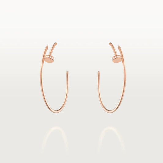 [⭐Aura ]JUSTE EARRINGS DIAMONDS 1.8MM