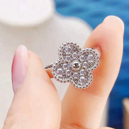 [⭐Aura ]CLOVER DIAMOND RING