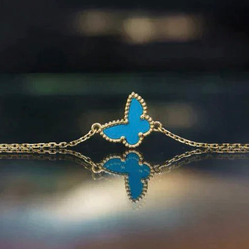 Aura BUTTERFLY TURQUOISE BUTTERFLY BRACELET