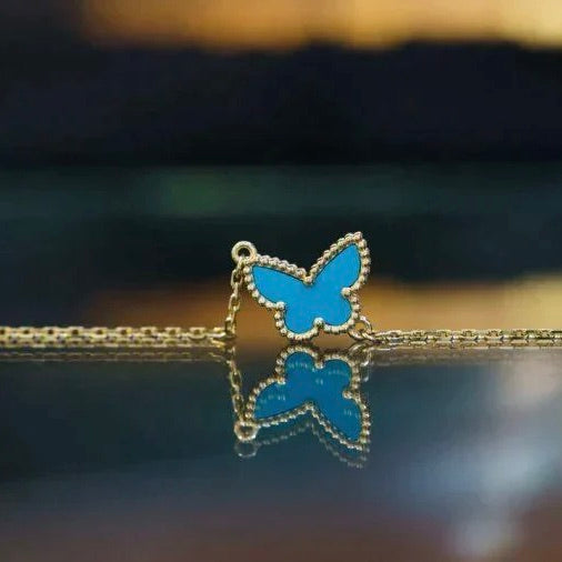 Aura BUTTERFLY TURQUOISE BUTTERFLY BRACELET