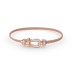 Aura FORCE KLEINE HUFEISEN-DIAMANT-KETTENARMBAND
