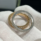 Aura PERLEE DIAMOND SILVER RING