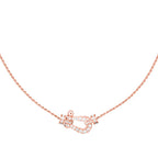 Aura FORCE 10 PINK GOLD DIAMOND NECKLACE