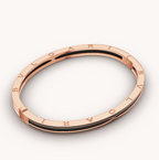 [⭐Veya]ZERO 1 PINK GOLD MIT MATTEM SCHWARZEM KERAMIKARMBAND