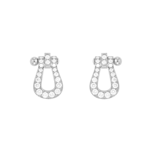 [⭐Aura ]FORCE 10 FULL DIAMOND STUD EARRINGS MINI MODEL
