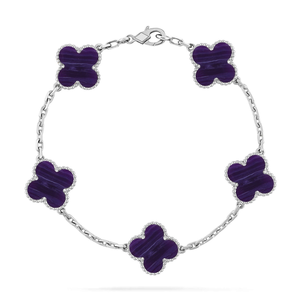 [Aura ]Neue Armband-Kollektion „CLOVER 5 MOTIF PURPLE STRIPES“