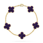 [Aura ]Neue Armband-Kollektion „CLOVER 5 MOTIF PURPLE STRIPES“