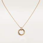 Aura TRINITY NECKLACE GOLD  DIAMONDS