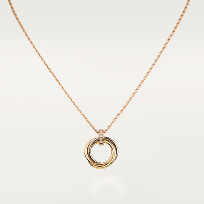 Aura TRINITY HALSKETTE GOLD DIAMANTEN
