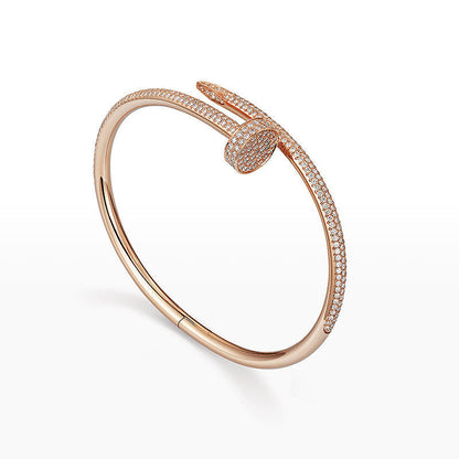 Aura JUSTE ARMBAND 3.5MM ALLE DIAMANTEN