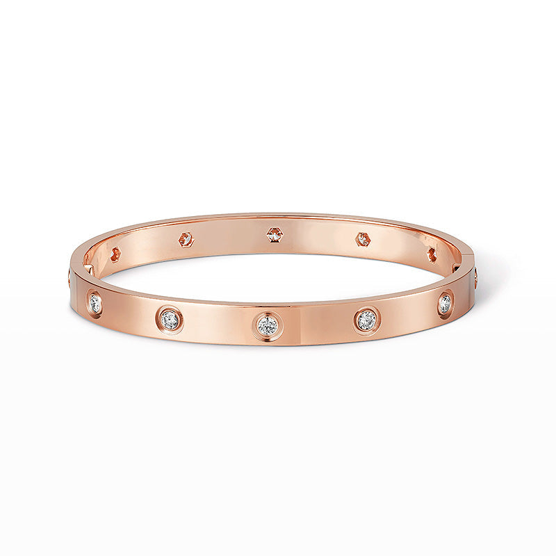 Aura LOVE BRACELET 6.1MM 10 DIAMONDS