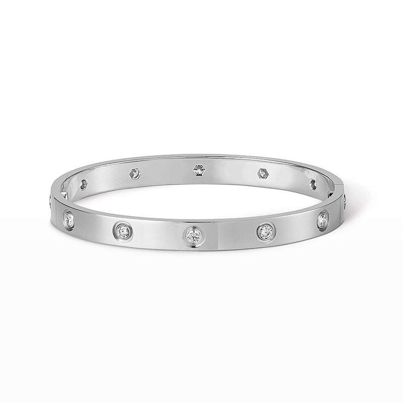 Aura LOVE BRACELET 6.1MM 10 DIAMONDS