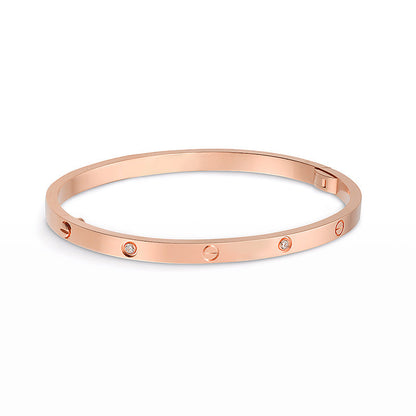 Aura LIEBESARMBAND 3.65MM 6 DIAMANTEN