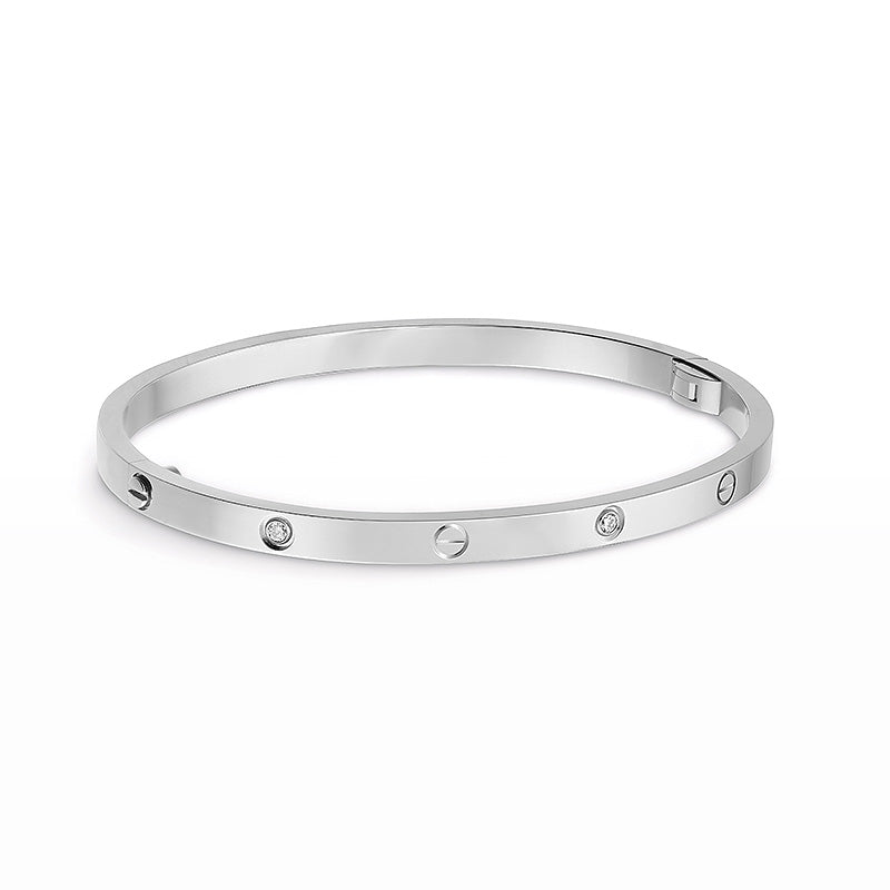 Aura LOVE BRACELET 3.65MM 6 DIAMONDS