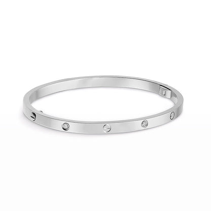 Aura LIEBESARMBAND 3.65MM 6 DIAMANTEN