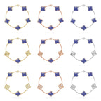 [Aura ]New CLOVER 5 MOTIF BLUE VEINS BRACELET COLLECTION