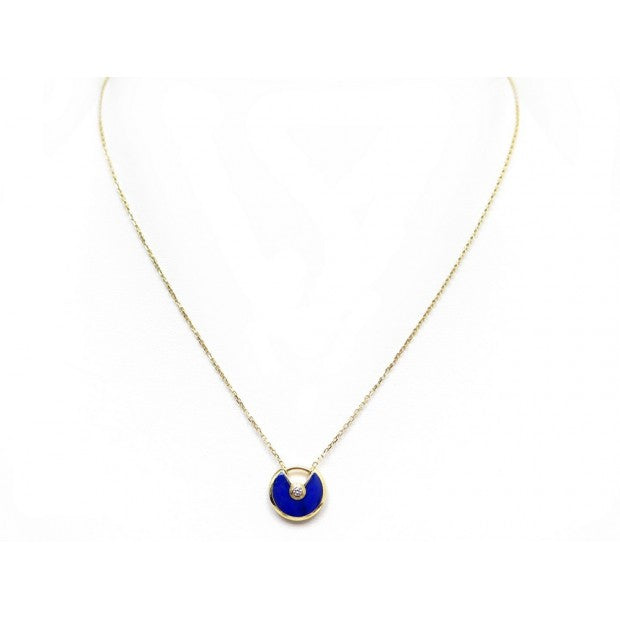 Aura AMULETTE ROSE GOLD AGATE NECKLACE