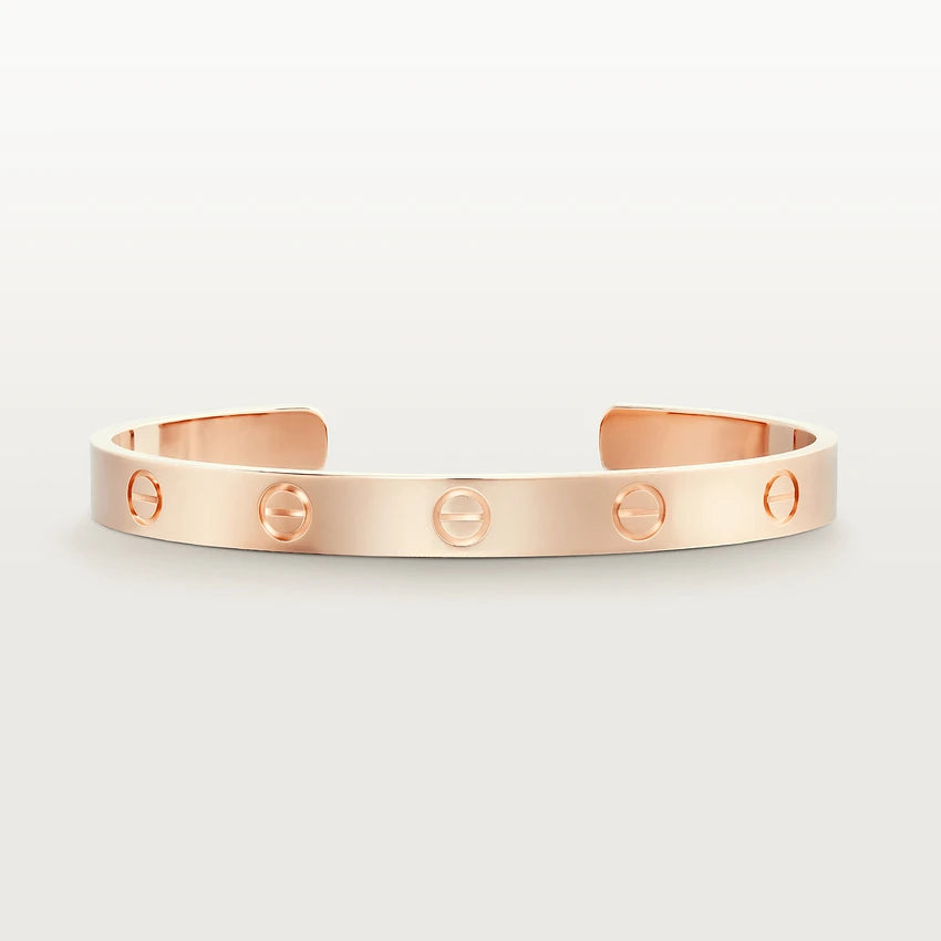 [⭐Aura ]LOVE BRACELET 6.1MM OPEN CUFF