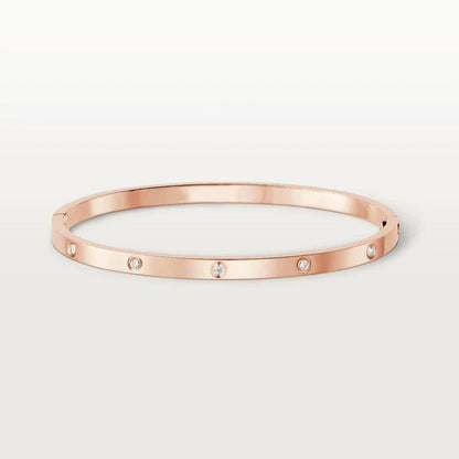 Aura LOVE ARMREIF 3,65MM 10 DIAMANTEN