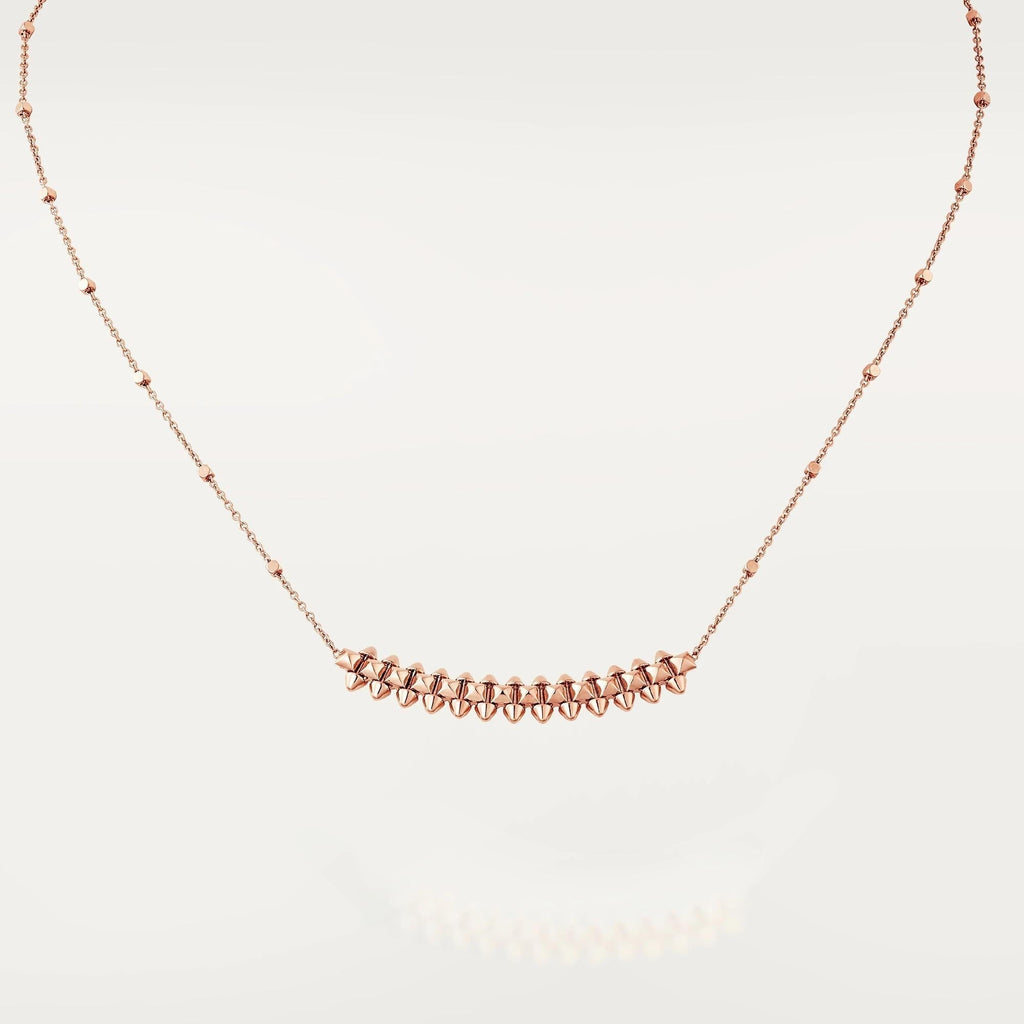 Aura CLASH PINK GOLD NECKLACE