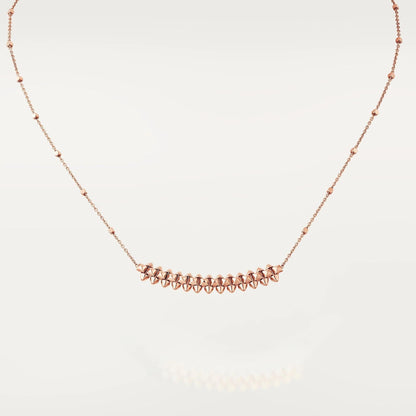 Aura CLASH ROSÉGOLD-HALSKETTE