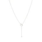 Aura FINESSE SILVER DIAMOND NECKLACE