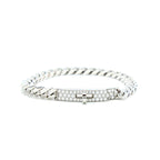 Aura KELLY CHAIN SILVER DIAMOND BRACELET