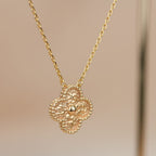 Aura CLOVER 15MM  BRONZING NECKLACE