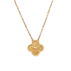 Aura CLOVER 15MM  BRONZING NECKLACE