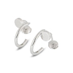 Aura JUSTE EARRINGS SILVER