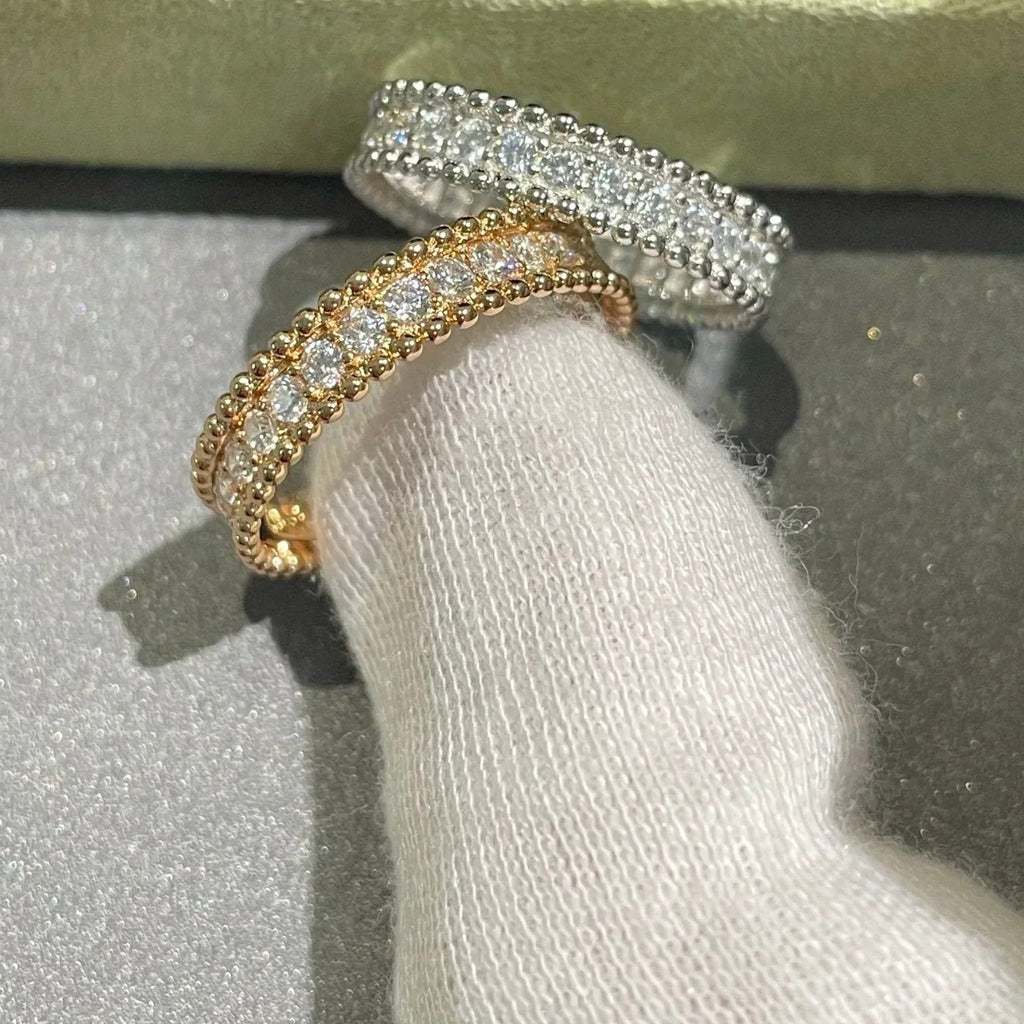 Aura PERLEE DIAMOND ROSE GOLD RING