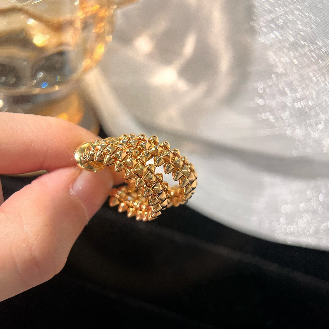 Aura CLASH SMALL HOOP EARRINGS
