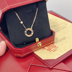 Aura LOVE NECKLACE 16MM 2 DIAMONDS