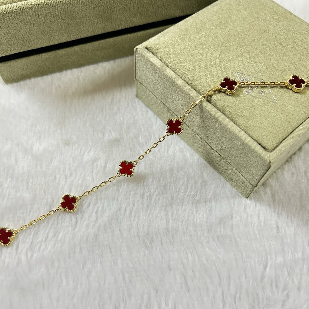 [Aura ]CLOVER 6 MOTIV ROTER ACHAT ARMBAND